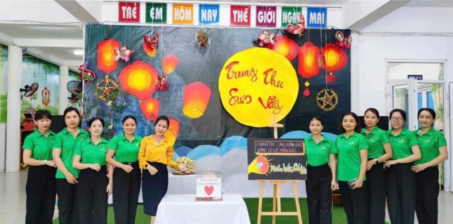 Trung thu yêu thương tại trường Mầm non Măng Non 2024